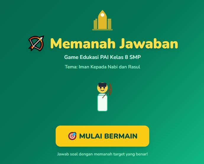 GIM PAI materi Iman Kepada Nabi dan Rasul