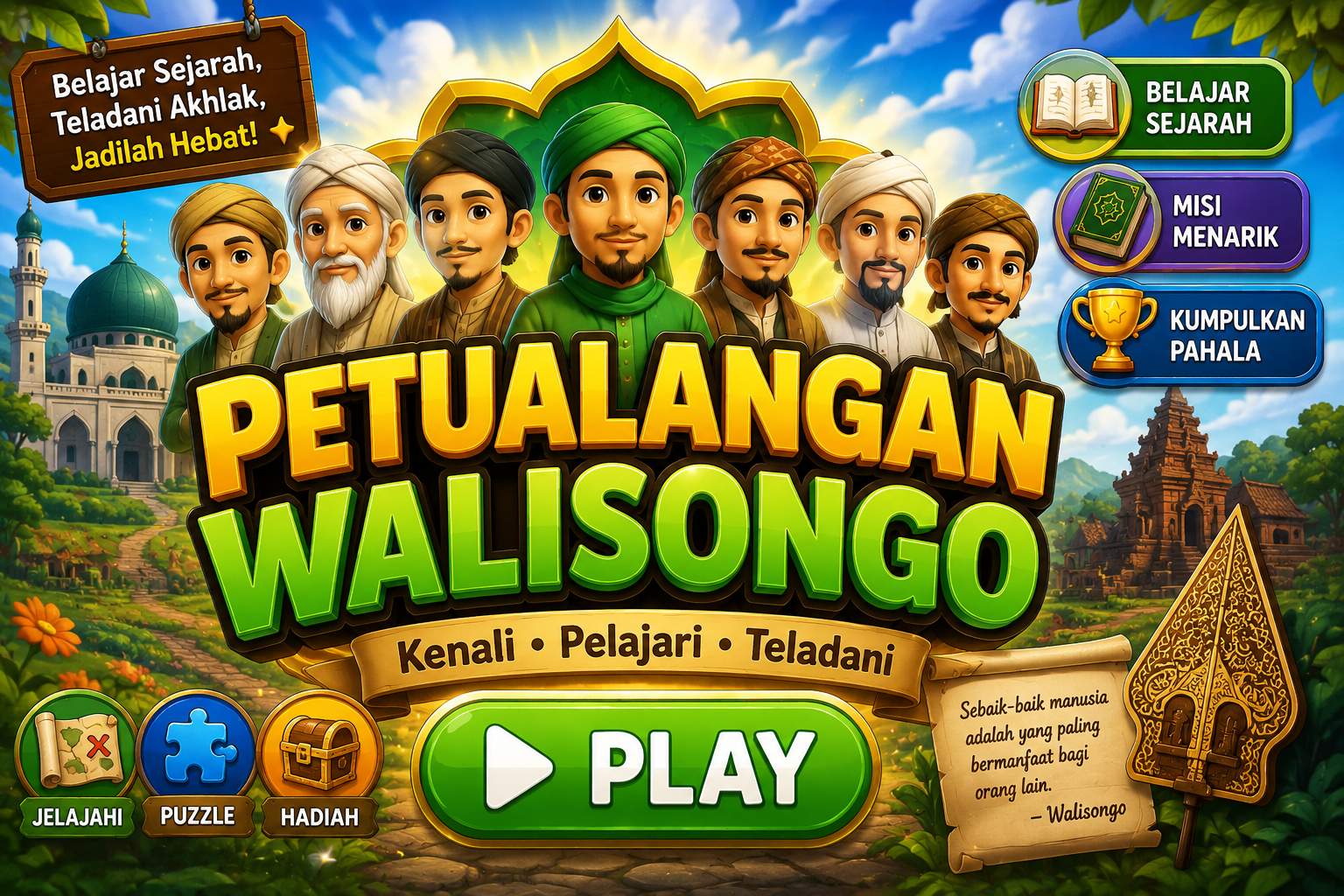 Edu Game Wali Songo Kelas X